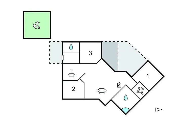 بيت للعطل In - With Sauna Hemmet